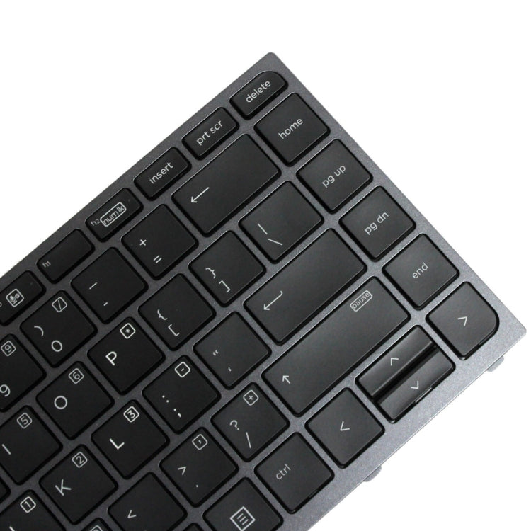 Grey Frame US Version Laptop Backlight Keyboard, For HP Zbook Studio G3