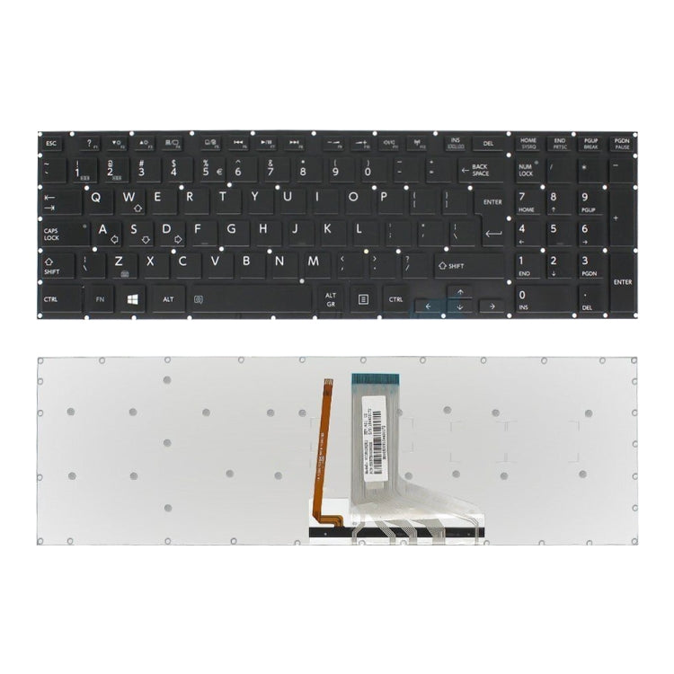 Laptop Backlight Keyboard, For TOSHIBA P55 / P55T / P55-A