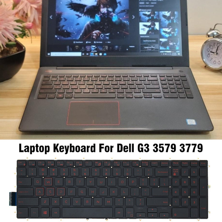 Backlight Laptop Keyboard, For Dell G3 3579 3779 / G5 5587 / G7 7588