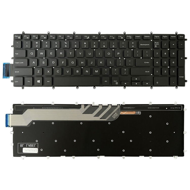US Version White Word Laptop Keyboard, For Dell G3 3579 3779 / G5 5587 / G7 7588