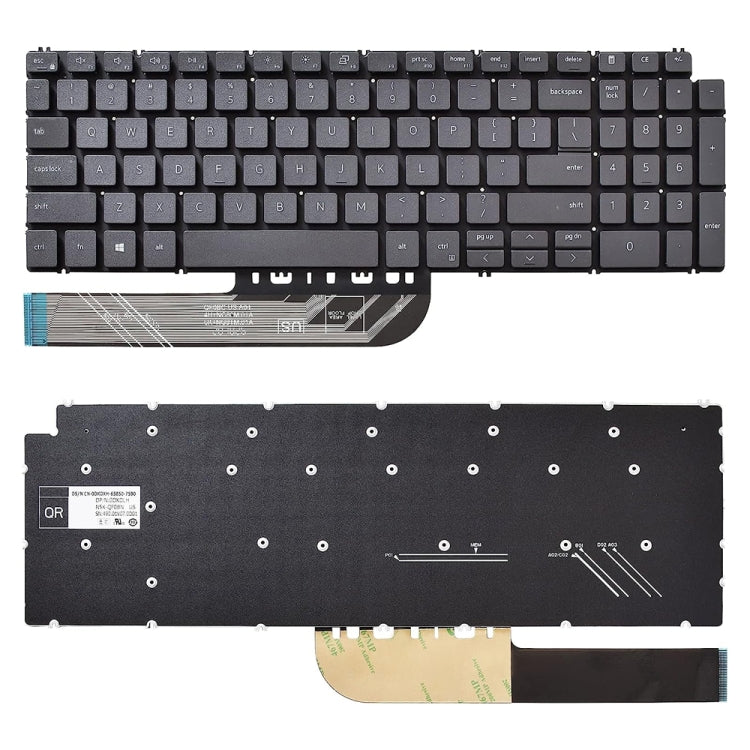 US Version Laptop Keyboard, For Dell Inspiron 15?7590 7591 7791