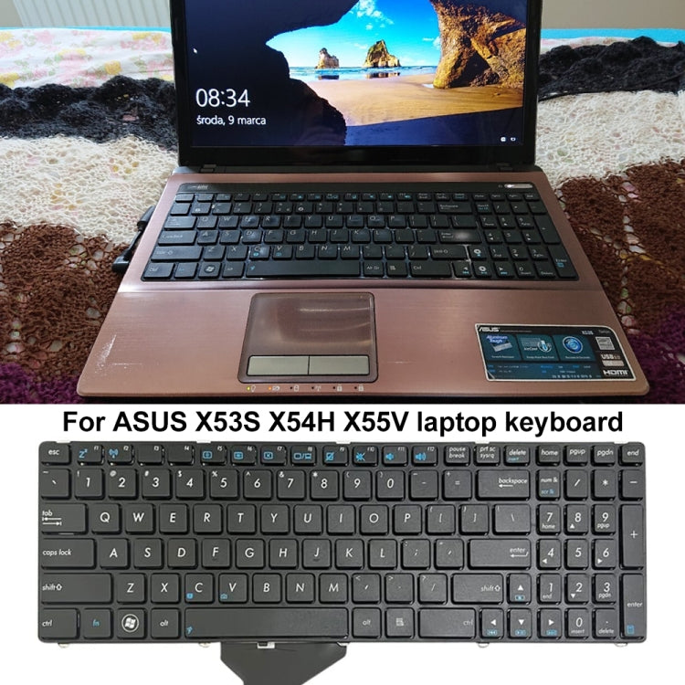 US Version Laptop Keyboard, For AsusX53S X54H X55V K52 K53 G51