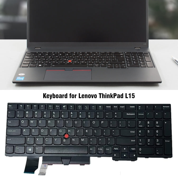 US Version Laptop Keyboard, For Lenovo ThinkPad L15 20U3 20U4 20U7 20U8, For Lenovo IdeaPad 710S-13IKB 710S-13ISK, For Lenovo IBM ThinkPad E570 E575, For Lenovo ThinkPad P50 P51 P70 P71, For Lenovo Yoga 500-15IBD, For Lenovo T480S E480 E485 L480 T490��...