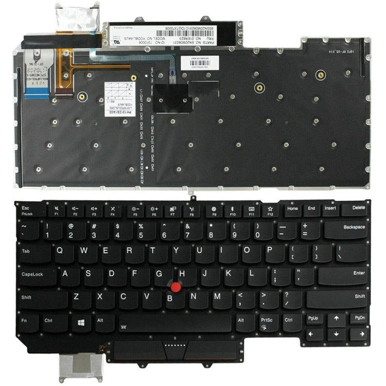 US Version Laptop Keyboard, For Lenovo ThinkPad L15 20U3 20U4 20U7 20U8, For Lenovo IdeaPad 710S-13IKB 710S-13ISK, For Lenovo IBM ThinkPad E570 E575, For Lenovo ThinkPad P50 P51 P70 P71, For Lenovo Yoga 500-15IBD, For Lenovo T480S E480 E485 L480 T490��...
