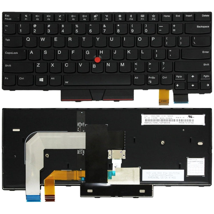 US Version Laptop Keyboard, For Lenovo ThinkPad L15 20U3 20U4 20U7 20U8, For Lenovo IdeaPad 710S-13IKB 710S-13ISK, For Lenovo IBM ThinkPad E570 E575, For Lenovo ThinkPad P50 P51 P70 P71, For Lenovo Yoga 500-15IBD, For Lenovo T480S E480 E485 L480 T490��...