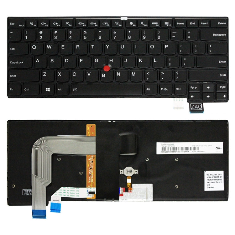 US Version Laptop Keyboard, For Lenovo ThinkPad L15 20U3 20U4 20U7 20U8, For Lenovo IdeaPad 710S-13IKB 710S-13ISK, For Lenovo IBM ThinkPad E570 E575, For Lenovo ThinkPad P50 P51 P70 P71, For Lenovo Yoga 500-15IBD, For Lenovo T480S E480 E485 L480 T490��...