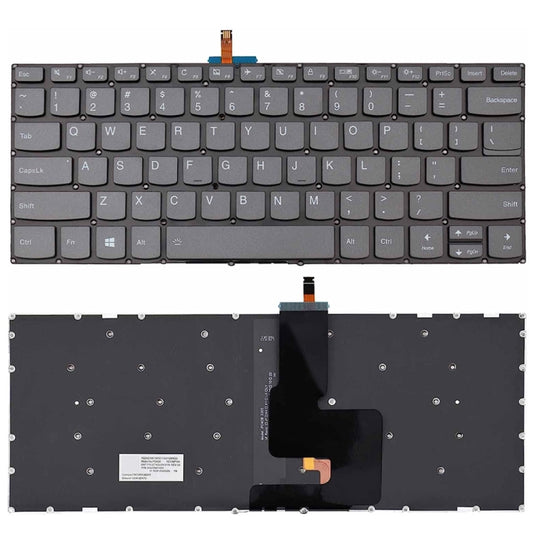 US Version Backlight Laptop Keyboard, For Lenovo Yoga Flex 5-1470 / Flex 5-1570