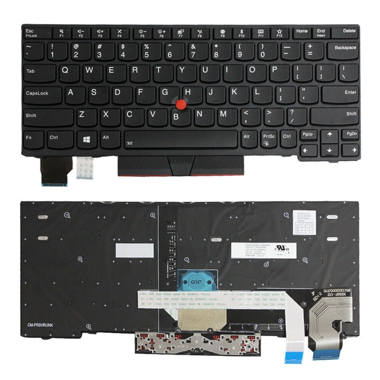 US Version Backlight Laptop Keyboard, For Lenovo Yoga 730-13IKB / 730-13IWL, For Lenovo IdeaPad 330-15ICH 330-15ICN, For Lenovo X1C 2019, For Lenovo Thinkpad E15, For Lenovo Thinkpad E14 GEN 1 2, For Lenovo P51S P52S T570 T580��������������������������...