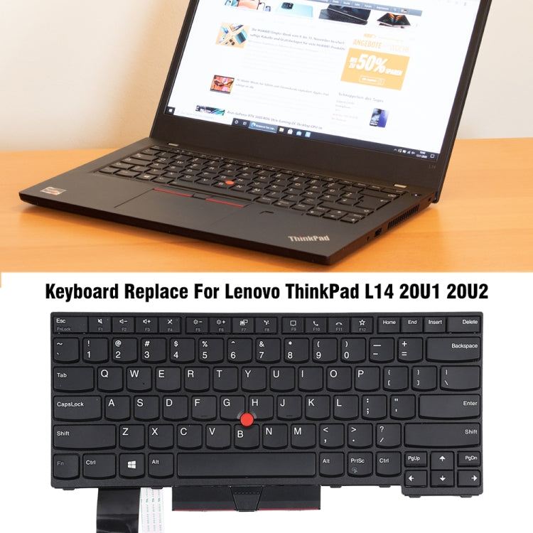 Backlight Laptop Keyboard, For Lenovo ThinkPad L14 20U1 20U2, For Lenovo IdeaPad 700-17ISK