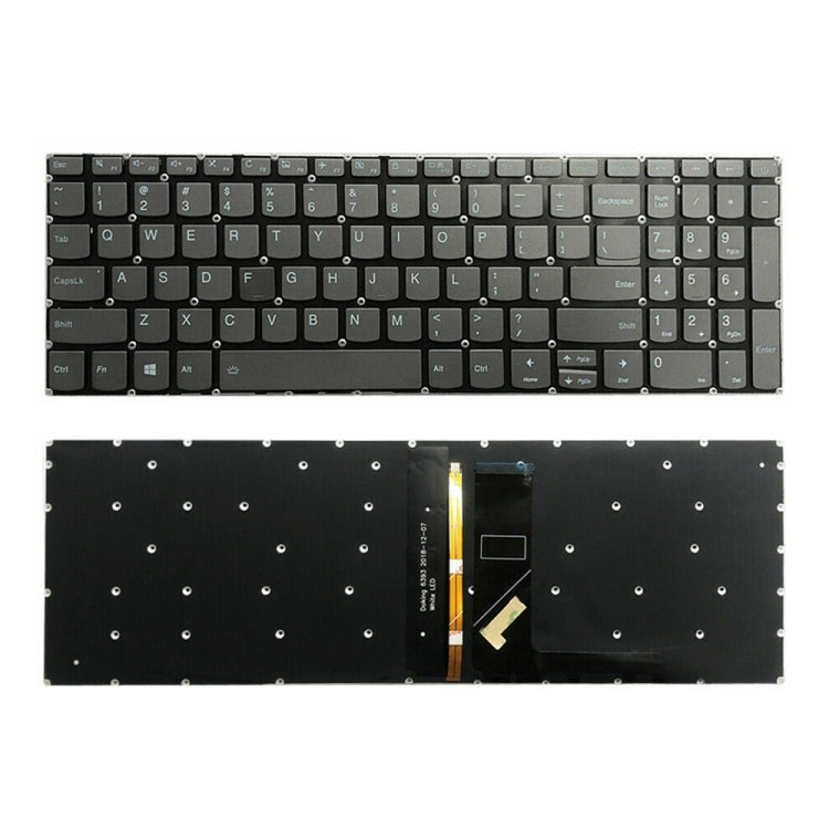 US Version Backlight Laptop Keyboard with Switch Key, For Lenovo Ideapad 320-15ABR 320-15AST