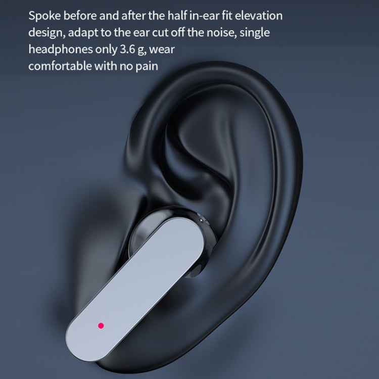 K30 Transparent Capsule Digital Display Touch Control Bluetooth Earphones