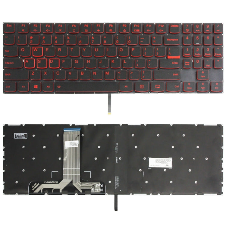 US Version Backlight Laptop Keyboard, For Lenovo Y520