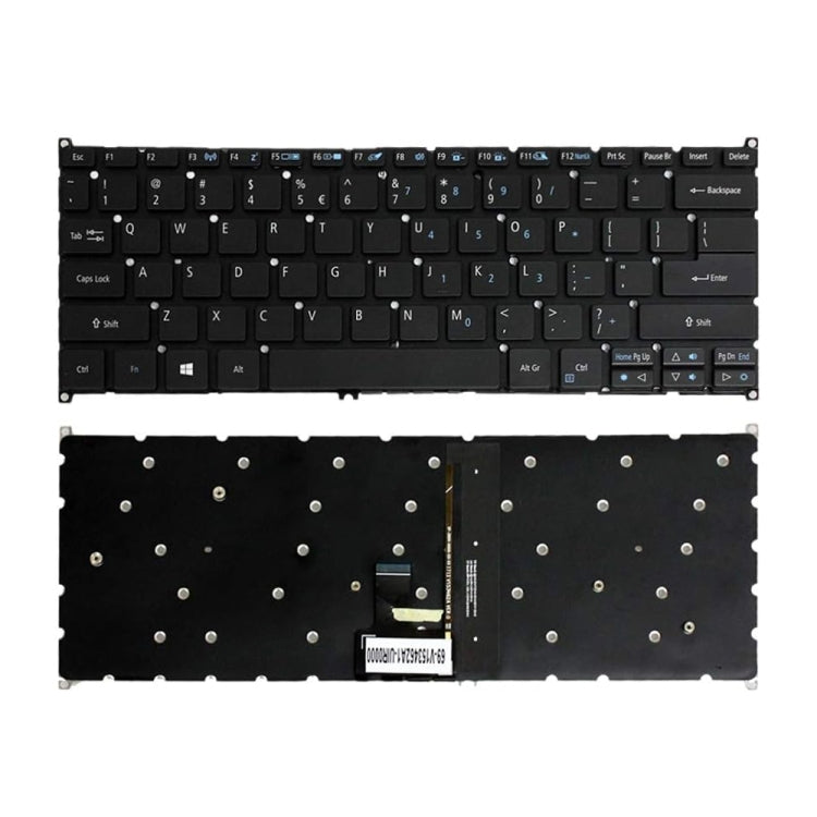 US Version Backlight Laptop Keyboard, For Acer R5-471, For Acer Swift 3 SF315-51, For Acer Swift 3 SF314-54