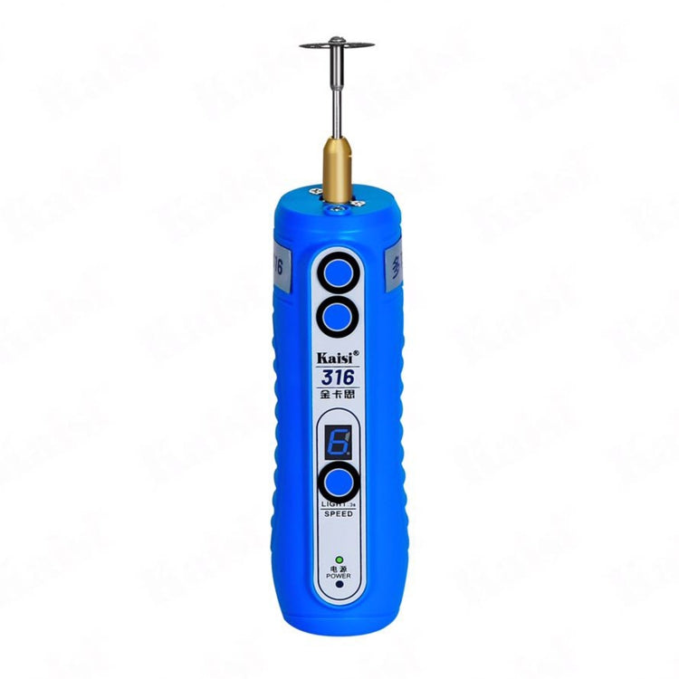 Kaisi 316-B Integrated Adjustment Electric Polish Glue Remover with LED Light, 316-B