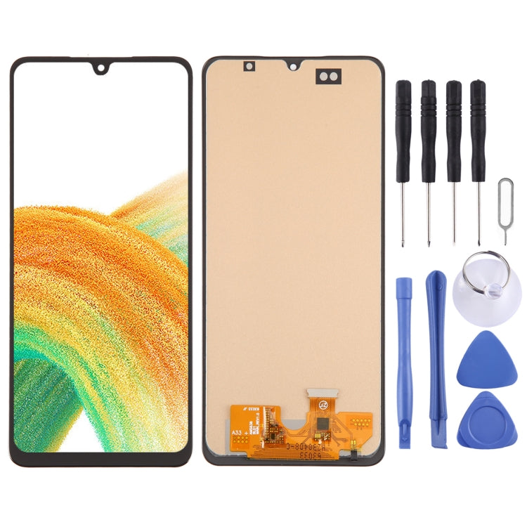 TFT LCD Screen Digitizer Full Assembly with Frame, Not Supporting Fingerprint Identification, For Samsung Galaxy A53 5G SM-A536B, For Samsung Galaxy A73 5G SM-A736B, For Samsung Galaxy A33 5G SM-A336B