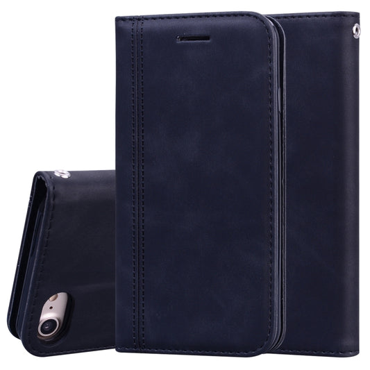 Frosted Business Magnetic Horizontal Flip PU Leather Case with Holder & Card Slot & Lanyard, For iPhone SE 2022 / SE 2020 & 8 & 7, For iPhone 8 Plus & 7 Plus, For iPhone 11 Pro, For iPhone 11, For iPhone 11 Pro Max, For iPhone XS / X, For iPhone XR    ...