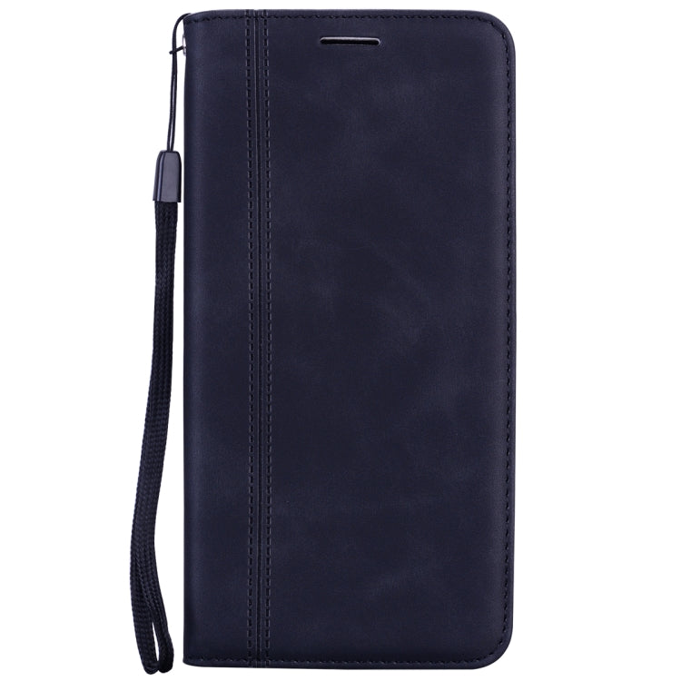 Frosted Business Magnetic Horizontal Flip PU Leather Case with Holder & Card Slot & Lanyard, For iPhone SE 2022 / SE 2020 & 8 & 7, For iPhone 8 Plus & 7 Plus, For iPhone 11 Pro, For iPhone 11, For iPhone 11 Pro Max, For iPhone XS / X, For iPhone XR    ...