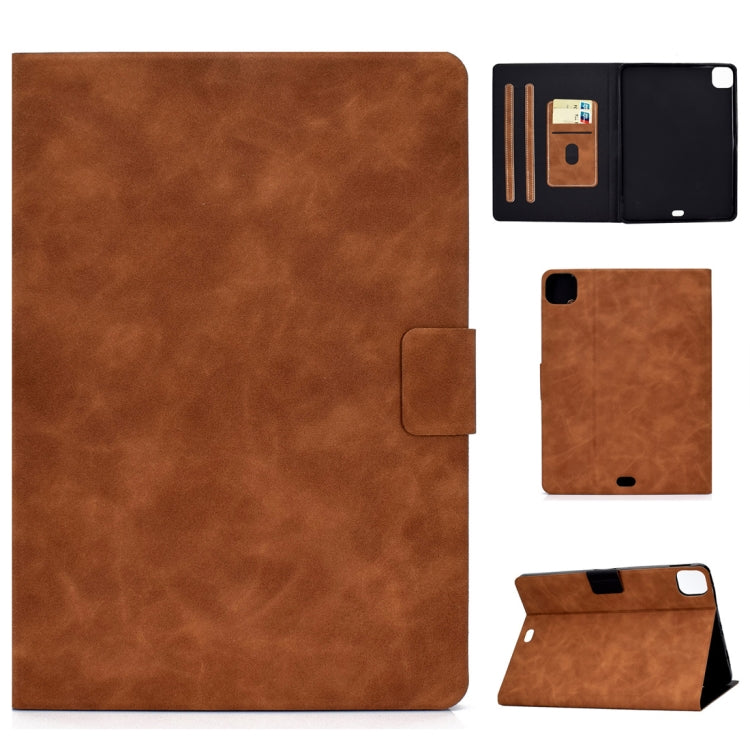 Cowhide Texture Horizontal Flip Leather Case with Holder & Card Slots & Sleep / Wake-up Function, For iPad Pro 11 (2020) & (2018), For iPad 10.2 / Air (2019) / Pro 10.5, For iPad mini 5 / 4 / 3 / 2 / 1, For iPad Air 2 / Air / 9.7 (2018) & (2017)       ...