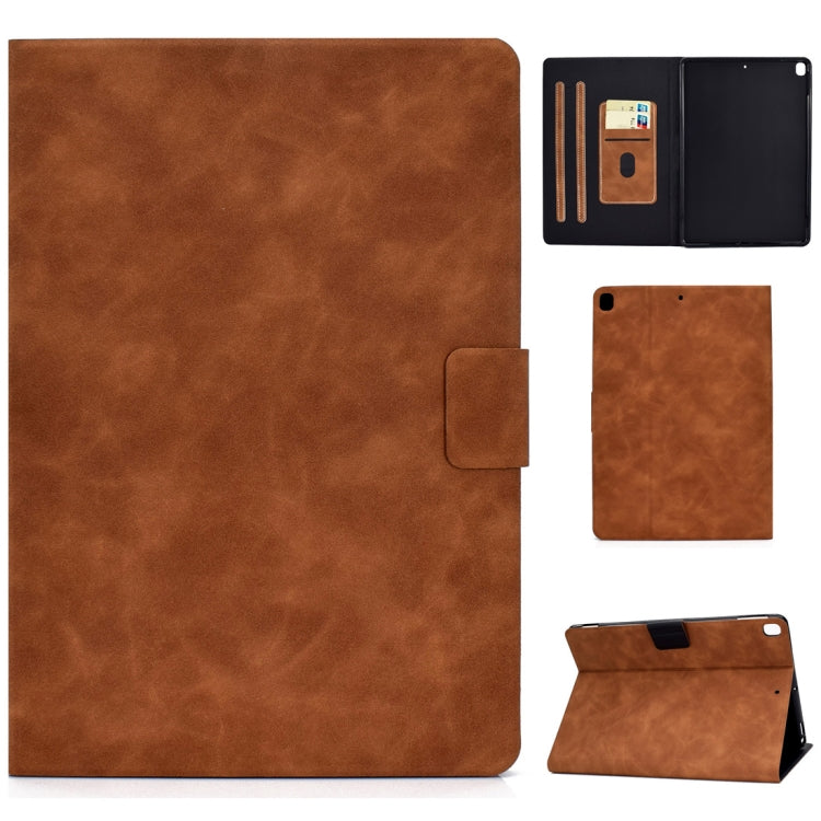 Cowhide Texture Horizontal Flip Leather Case with Holder & Card Slots & Sleep / Wake-up Function, For iPad Pro 11 (2020) & (2018), For iPad 10.2 / Air (2019) / Pro 10.5, For iPad mini 5 / 4 / 3 / 2 / 1, For iPad Air 2 / Air / 9.7 (2018) & (2017)       ...