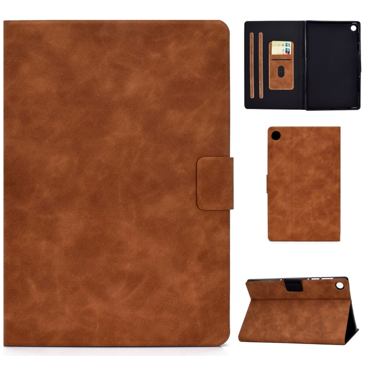 Cowhide Texture Horizontal Flip Leather Case with Holder & Card Slots & Sleep / Wake-up Function, For iPad Pro 11 (2020) & (2018), For iPad 10.2 / Air (2019) / Pro 10.5, For iPad mini 5 / 4 / 3 / 2 / 1, For iPad Air 2 / Air / 9.7 (2018) & (2017)       ...