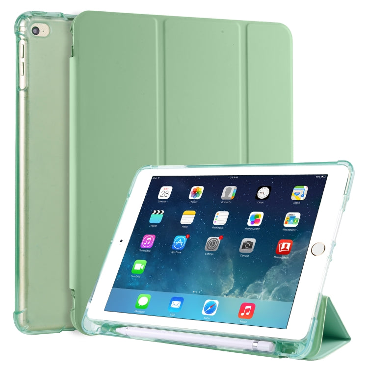 3-folding Horizontal Flip PU Leather + Shockproof TPU Case with Holder & Pen Slot, For iPad Pro 11 (2020) / iPad Pro 11(2018), For iPad Air 13 2025 / 2024 / iPad Pro 12.9 (2020) / iPad Pro 12.9(2018), For iPad 10.2 2021 / 2020 / 2019                   ...