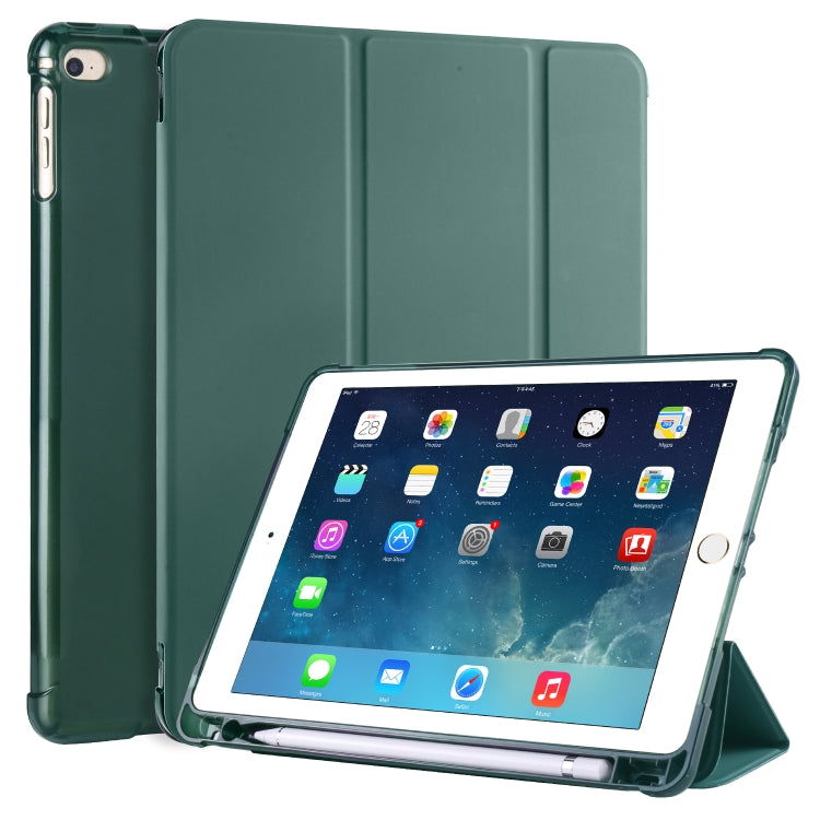 3-folding Horizontal Flip PU Leather + Shockproof TPU Case with Holder & Pen Slot, For iPad Pro 11 (2020) / iPad Pro 11(2018), For iPad Air 13 2025 / 2024 / iPad Pro 12.9 (2020) / iPad Pro 12.9(2018), For iPad 10.2 2021 / 2020 / 2019                   ...