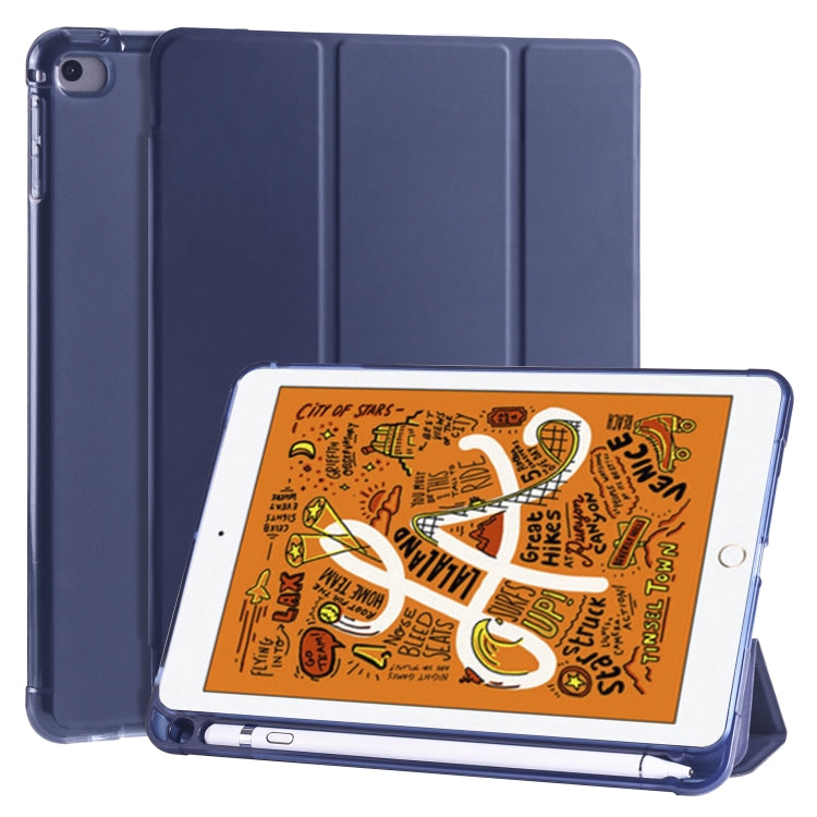 3-folding Horizontal Flip PU Leather + Shockproof TPU Case with Holder & Pen Slot, For iPad Pro 11 (2020) / iPad Pro 11(2018), For iPad Air 13 2025 / 2024 / iPad Pro 12.9 (2020) / iPad Pro 12.9(2018), For iPad 10.2 2021 / 2020 / 2019                   ...