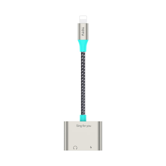 TOTU AD-2 8 Pin to 8 Pin + 3.5mm  Audio Adapter