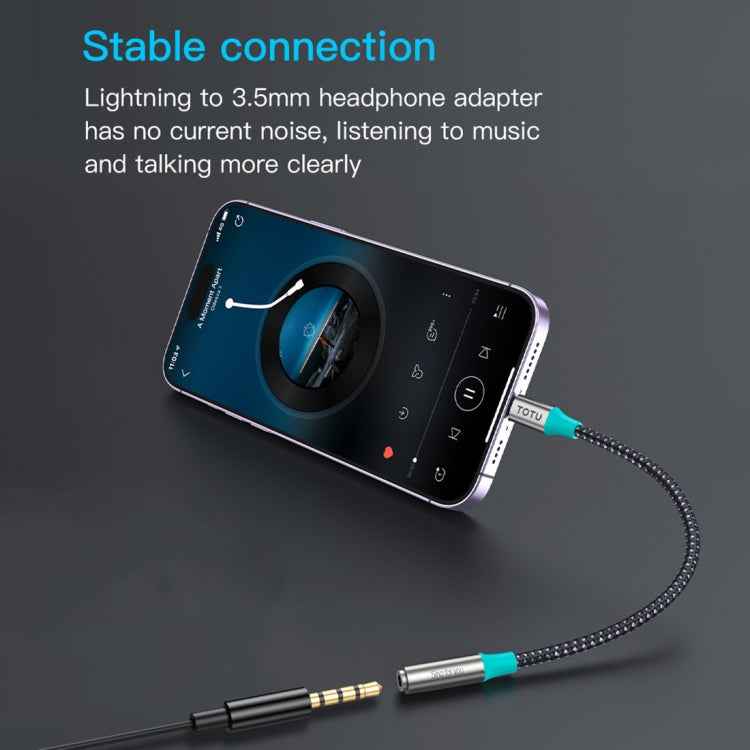 TOTU AD-2 8 Pin to 8 Pin + 3.5mm  Audio Adapter
