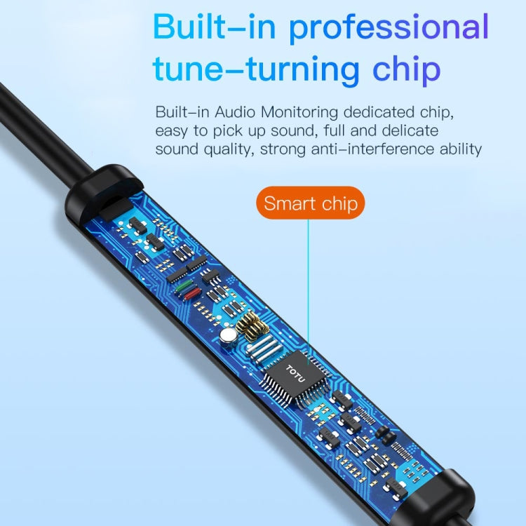 TOTU EP-3 In-Ear Wired Earphone Cable Length:1.2m, 3.5mm