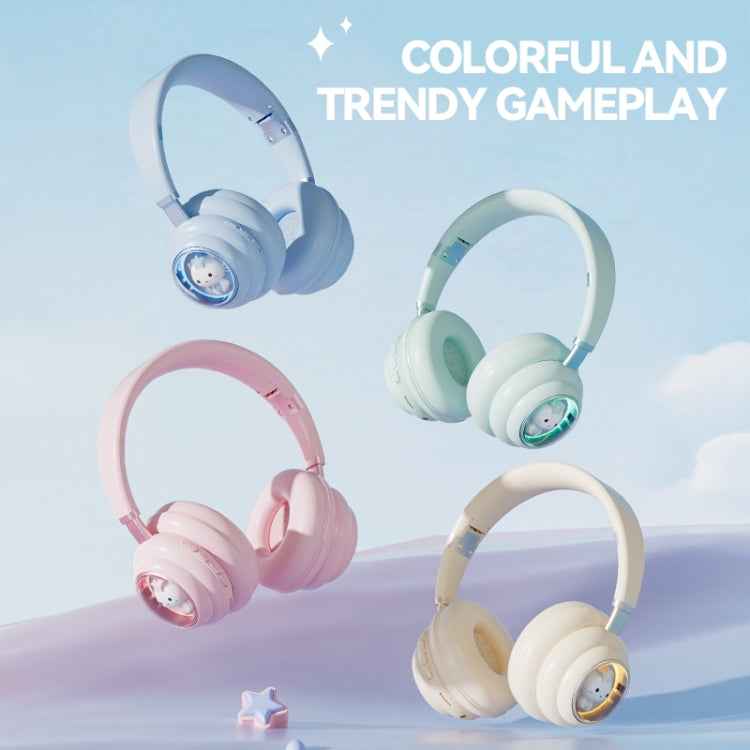 KE-30 RGB Head Mounted Wireless Bluetooth Headset