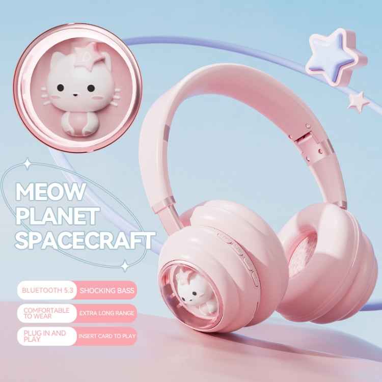 KE-30 RGB Head Mounted Wireless Bluetooth Headset