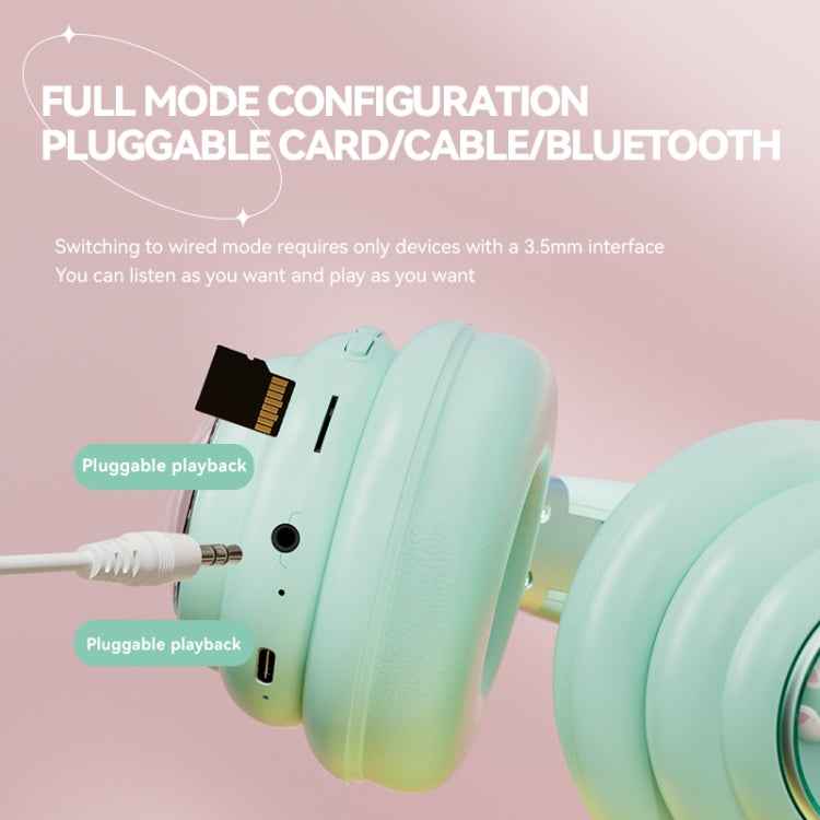 KE-30 RGB Head Mounted Wireless Bluetooth Headset