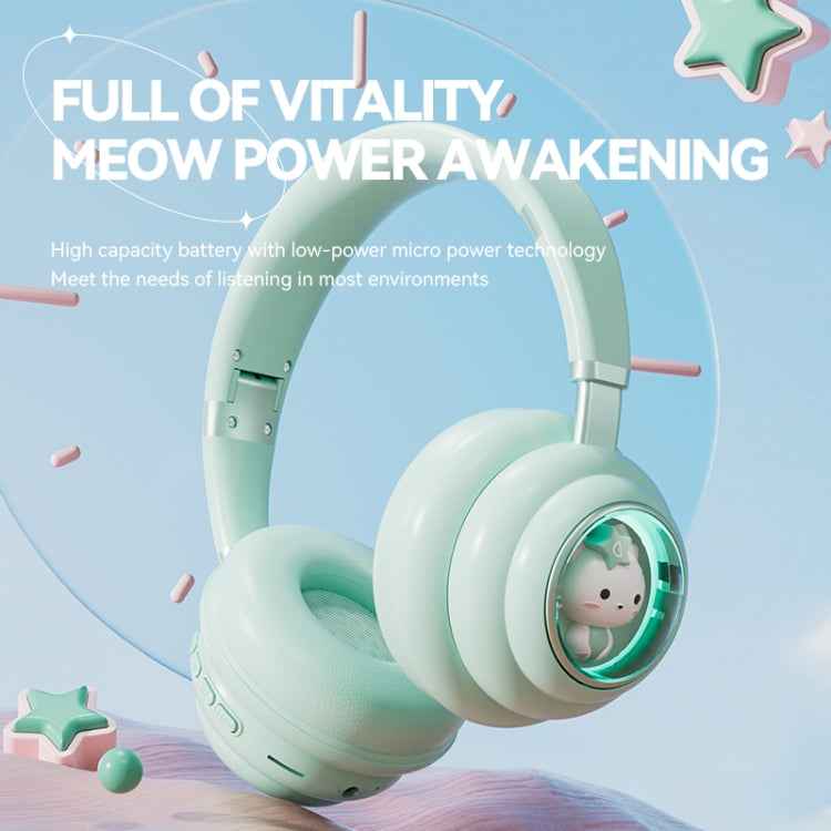 KE-30 RGB Head Mounted Wireless Bluetooth Headset