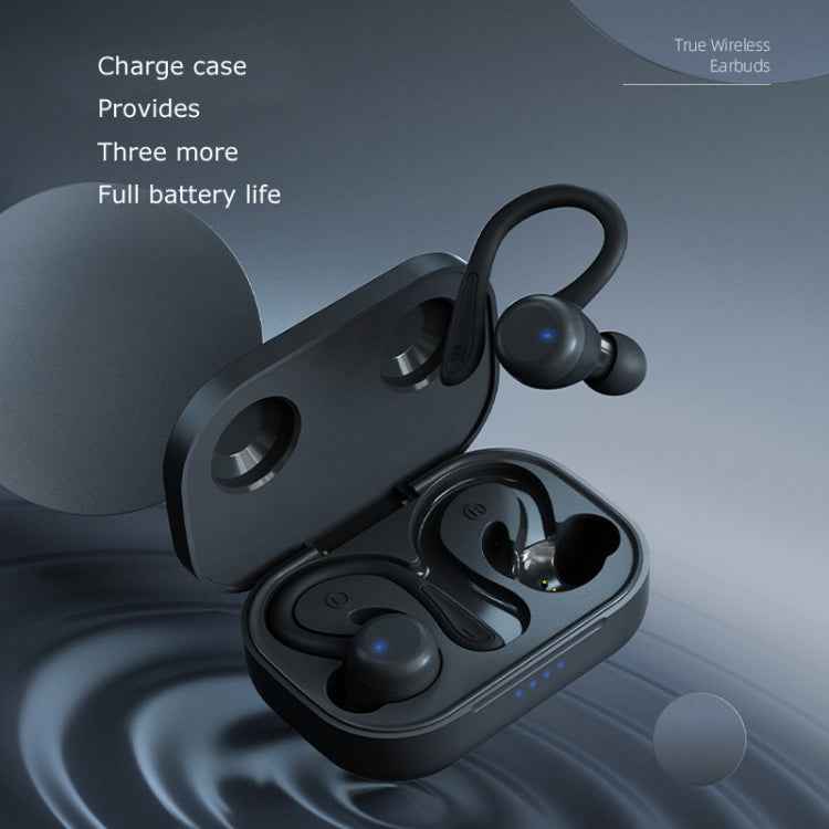 T&G T40 TWS IPX6 Waterproof Hanging Ear Wireless Bluetooth Earphones with Charging Box