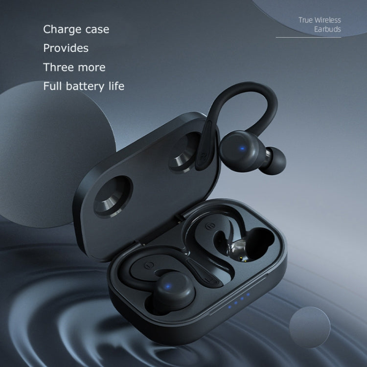 T&G T40 TWS IPX6 Waterproof Hanging Ear Wireless Bluetooth Earphones with Charging Box