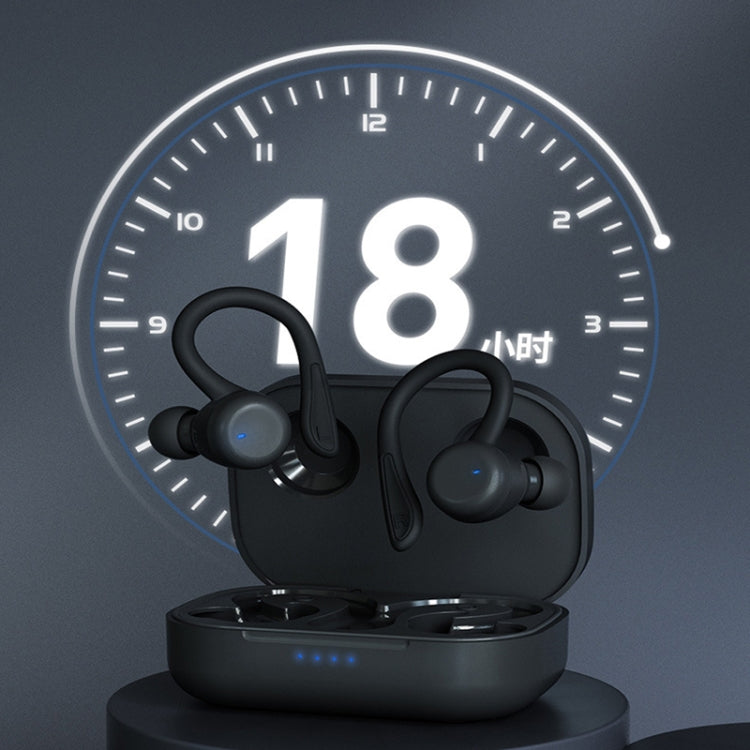 T&G T40 TWS IPX6 Waterproof Hanging Ear Wireless Bluetooth Earphones with Charging Box