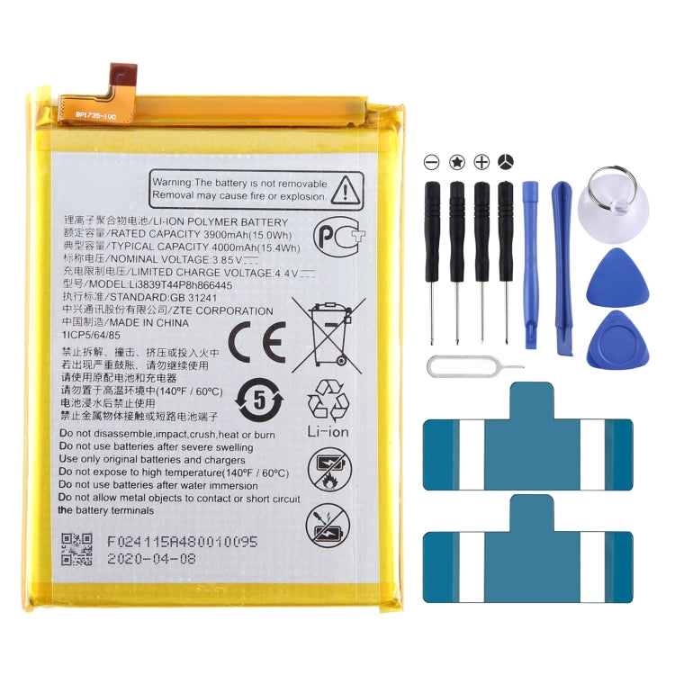 Battery Replacement, For ZTE Vodafone Smart V8 VFD710, For ZTE Blade A71 2021 / Voyage 10, For ZTE 30 Pro /  S30 SE 8030N, For ZTE Blade A7S A7 2020, For ZTE Blade A6 Max A0605, For ZTE Blade V8 Mini BV0850 V0850, For ZTE Axon 7 Max 3D C2017�����������...