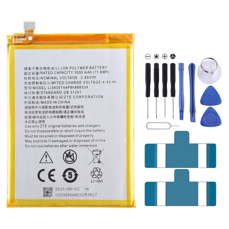 Battery Replacement, For ZTE Vodafone Smart V8 VFD710, For ZTE Blade A71 2021 / Voyage 10, For ZTE 30 Pro /  S30 SE 8030N, For ZTE Blade A7S A7 2020, For ZTE Blade A6 Max A0605, For ZTE Blade V8 Mini BV0850 V0850, For ZTE Axon 7 Max 3D C2017�����������...