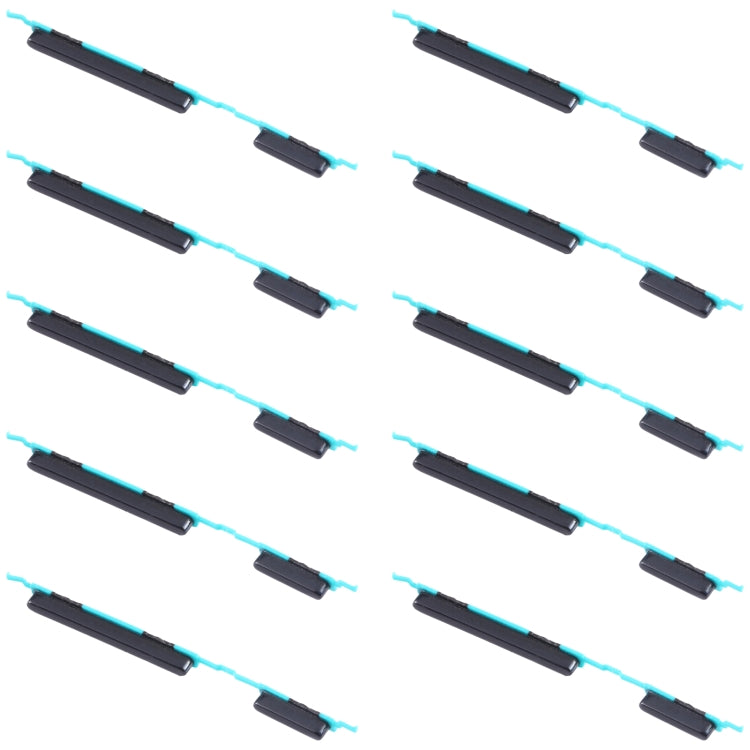 10pcs Volume Control Button, For Samsung Galaxy A71 SM-A715, For Samsung Galaxy A51 SM-A515, For Samsung Galaxy M30s SM-M307, For Samsung Galaxy M10s SM-M107, For Samsung Galaxy A50s SM-A507, For Samsung Galaxy A30s SM-A307�����������������������������...