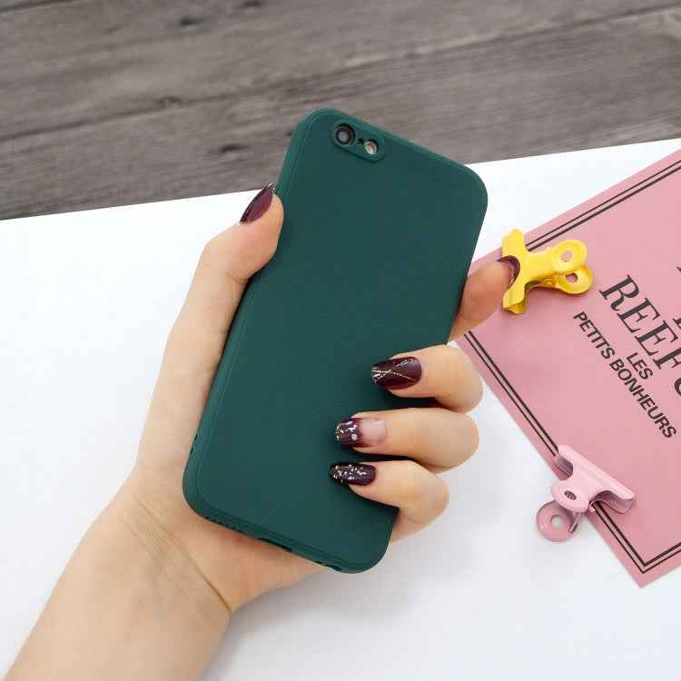 Magic Cube Frosted Silicone Shockproof Full Coverage Protective Case, For iPhone X & XS, For iPhone XR, For iPhone XS Max, For iPhone 7 & 8, For iPhone 6 & 6s, For iPhone 7 Plus & 8 Plus, For iPhone 6 Plus & 6s Plus