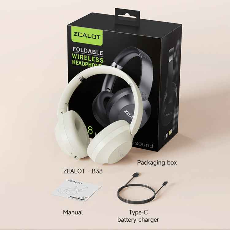 Zealot B38 Over-Ear Noise Reduction Bluetooth Earphone