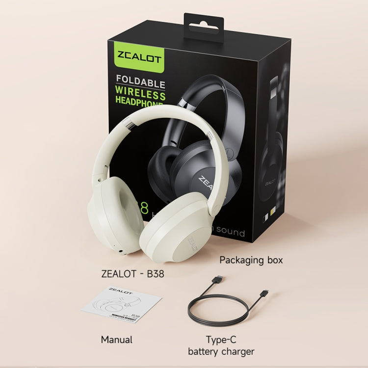 Zealot B38 Over-Ear Noise Reduction Bluetooth Earphone