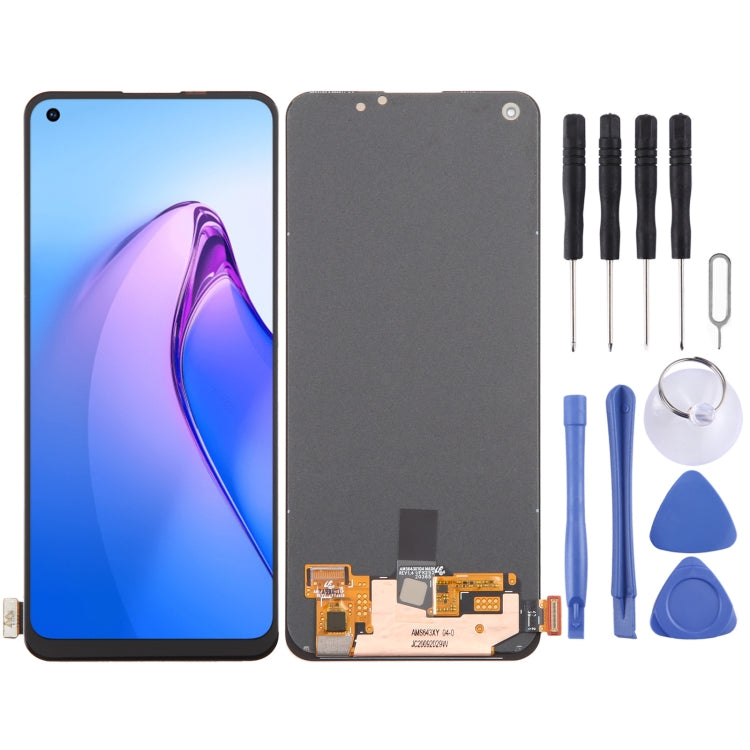 Original AMOLED LCD Screen with Digitizer Full Assembly, For OPPO Reno14 5G, For OPPO F29 Pro 5G CPH2705, For OPPO F29 5G, For OPPO Reno13 Pro 5G CPH2697, For OPPO Reno13 5G CPH2689, For OPPO F27 5G, For OPPO Reno12 F CPH2637���������������������������...
