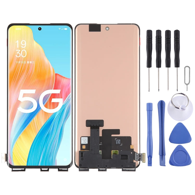 Original AMOLED LCD Screen with Digitizer Full Assembly, For OPPO Reno14 5G, For OPPO F29 Pro 5G CPH2705, For OPPO F29 5G, For OPPO Reno13 Pro 5G CPH2697, For OPPO Reno13 5G CPH2689, For OPPO F27 5G, For OPPO Reno12 F CPH2637���������������������������...