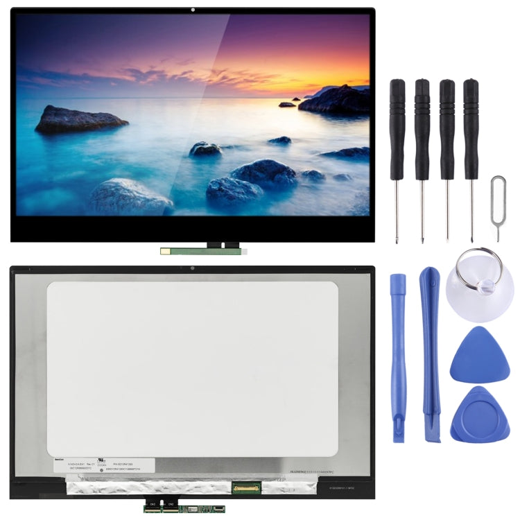FHD LCD Screen Digitizer Full Assembly with Frame, For Lenovo Yoga 530-14IKB, For Lenovo Yoga C940-14, For Lenovo ideaPad C340-14IWL, For Lenovo ideapad Flex 5-15IIL05, For Lenovo ideapad Yoga 7-14ITL5, For Lenovo Yoga 710-15IKB, For Lenovo ThinkBook 1...