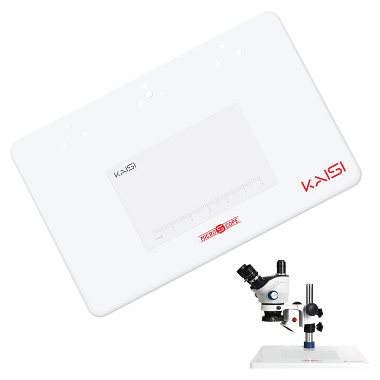 Kaisi TX-350E Ver1.2 7X-50X Microscope Zoom Stereo Microscope with Big Base, Kaisi TX-350E