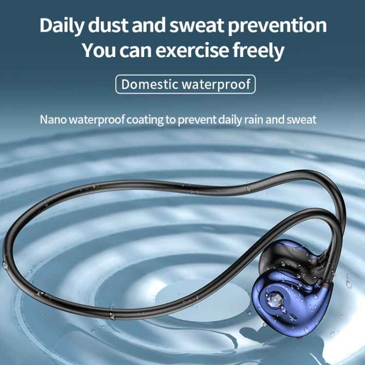 A59 Open Air Conduction Built-in Microphone Wireless Bluetooth Neckband Earphone