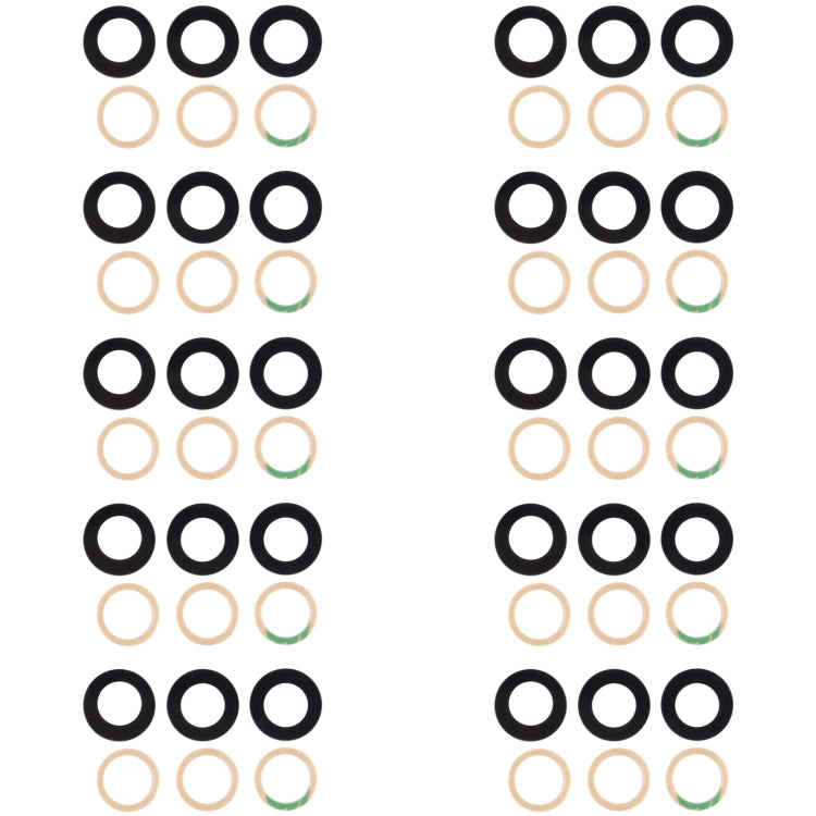 10set Back Camera Lens, For Samsung Galaxy M54 SM-M546B, For Samsung Galaxy M14 SM-M146B, For Samsung Galaxy A24 4G SM-A245F, For Samsung Galaxy F04 SM-E045F, For Samsung Galaxy A14 SM-A145F, For Samsung Galaxy M04 SM-M045F�����������������������������...