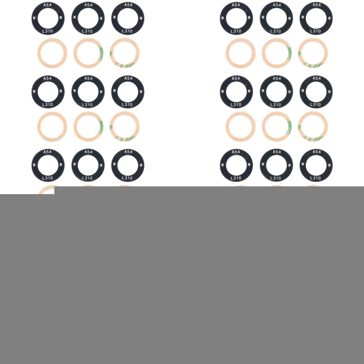 10set Back Camera Lens, For Samsung Galaxy M54 SM-M546B, For Samsung Galaxy M14 SM-M146B, For Samsung Galaxy A24 4G SM-A245F, For Samsung Galaxy F04 SM-E045F, For Samsung Galaxy A14 SM-A145F, For Samsung Galaxy M04 SM-M045F                             ...